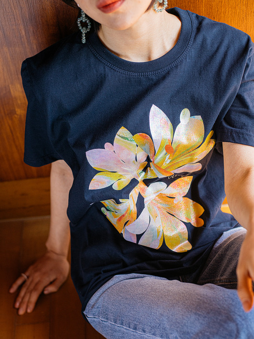 rainbow flower t-shirts