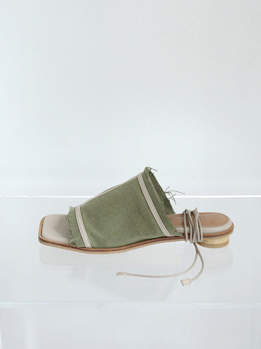 Grunge two way strap Khaki