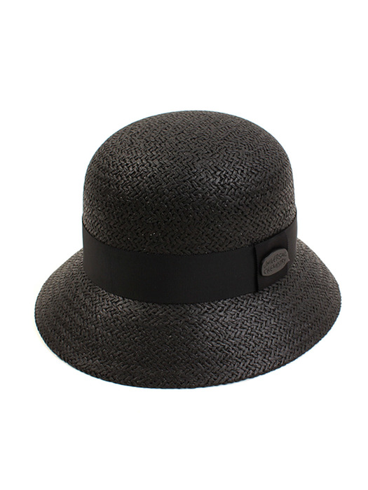 Cool Black Cloche Hat 여름페도라