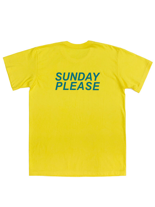 PLEASE T-SHIRTS (YELLOW)