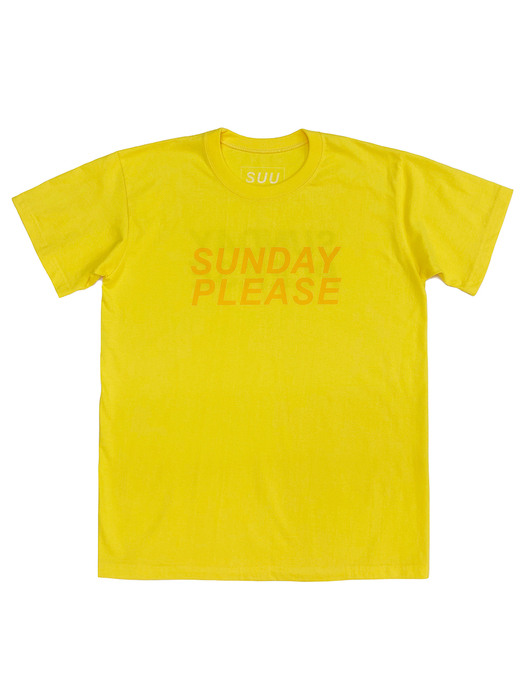 PLEASE T-SHIRTS (YELLOW)