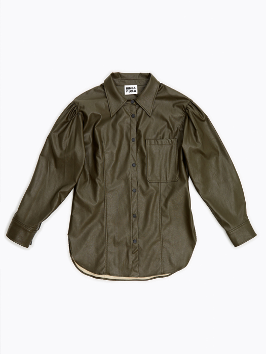 Eco leather shirt blouse_B206AWB014GN