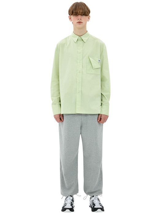 Oversized Shirt_Light Green