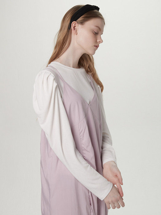 Long puff sleeve tee - Ivory