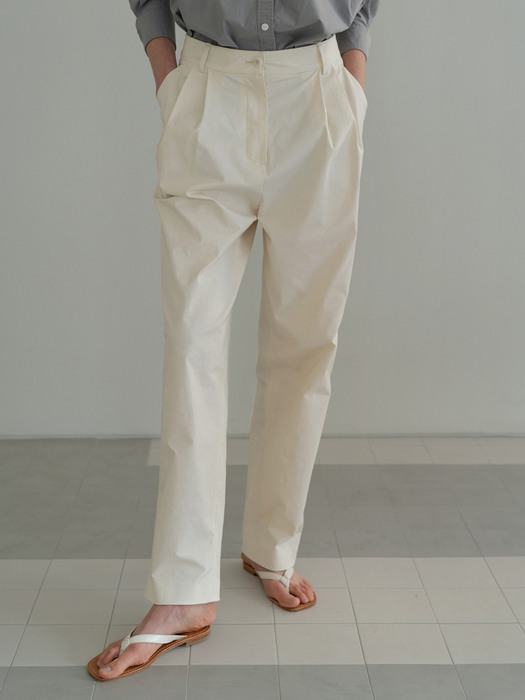 Rustle casual trouser (Ivory)