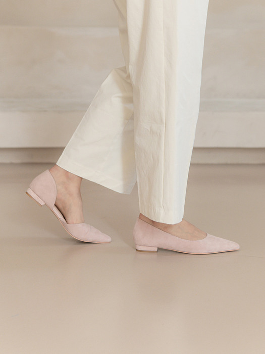 Yuri Flat Shoes_ light pink