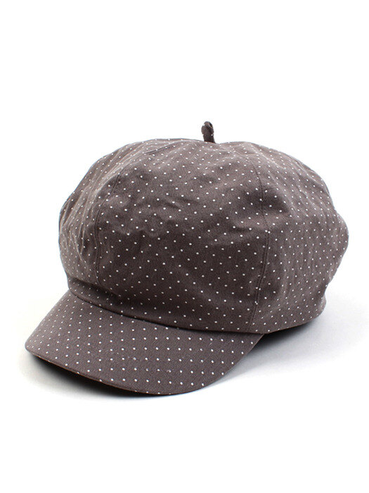 Washing Gray Dot Newsboy Cap 뉴스보이캡