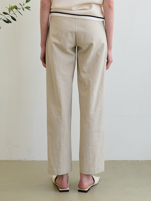 monts 1277 relax-fit linen pants