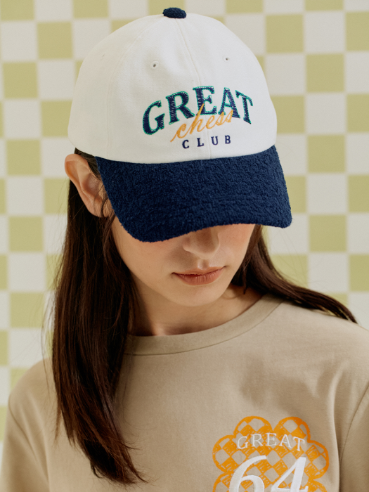 GREAT CHESS CLUB CAP WHITE (AEHE1E002WT)