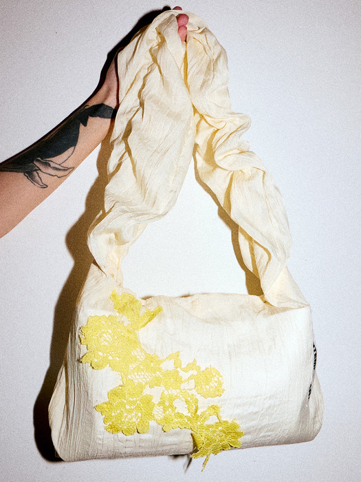 flower wrinkle bag - IV