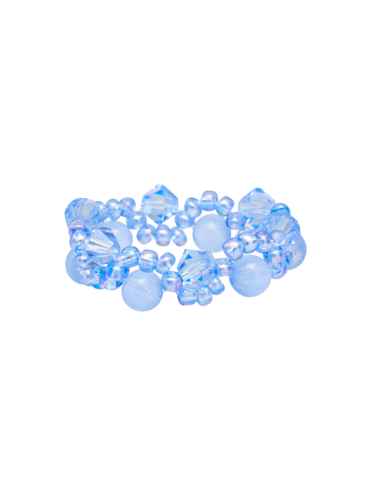 Flow Beads Ring (Sky Blue)