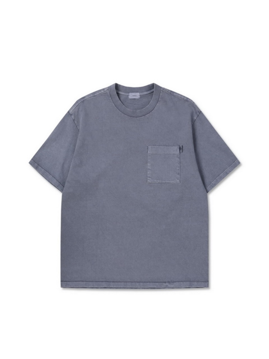 GARMENT DYED TEE 가먼트 다잉 티셔츠 (Blue)