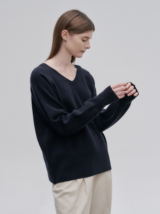 21FN basic knit pullover [NA]