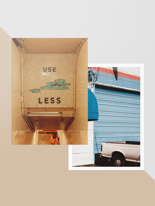 use less, 포스터 - 잇(스티커형 포스터) / A1 사이즈