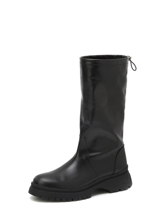 Stopper Mid-calf Boots - black