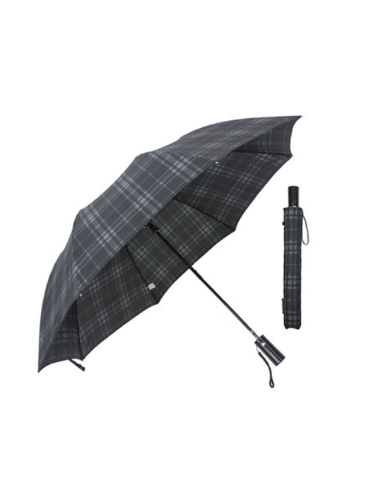 2단 모던체크 우산