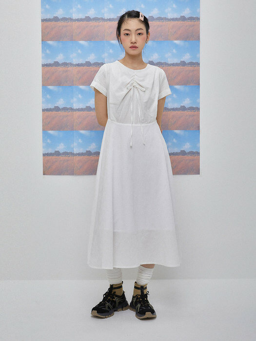 Haleyon dress (white)