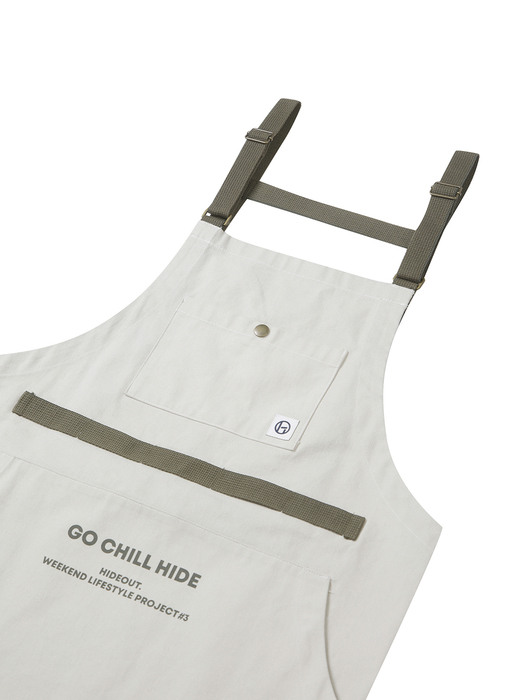 GCH CAMPING APRON (Ivory)