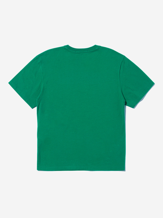 Billboard Big Logo Half T-Shirt_Green