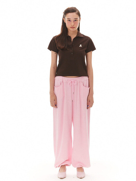 RR TERRY JOGGER PANTS - PINK