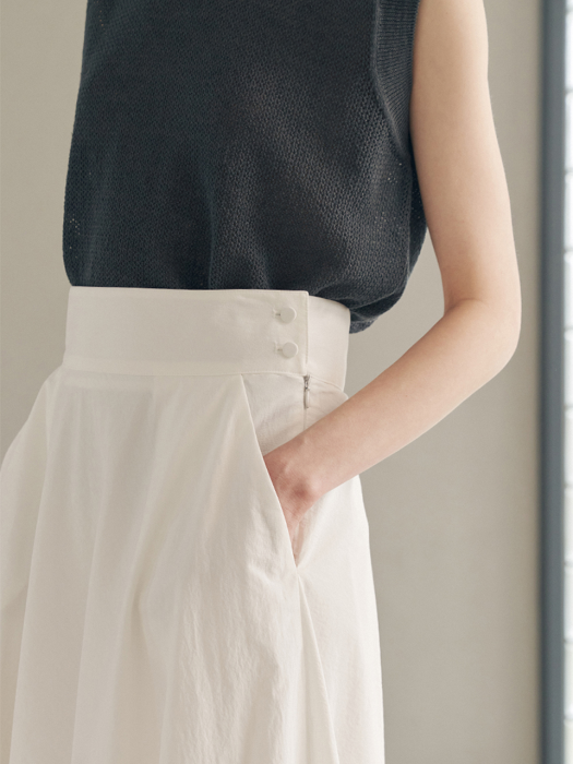 Flare Long Skirt (2colors)