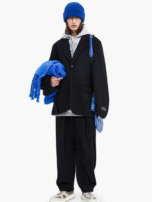 Wool blazer Ader Error Black size 6 US in Wool - 25364569