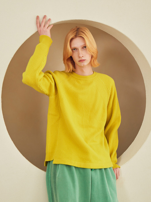 Airwool pullover2_lime