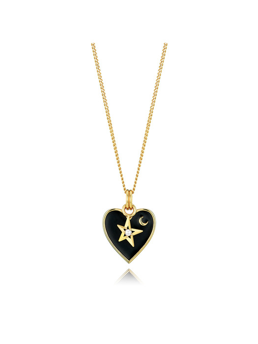Heart Night Necklace