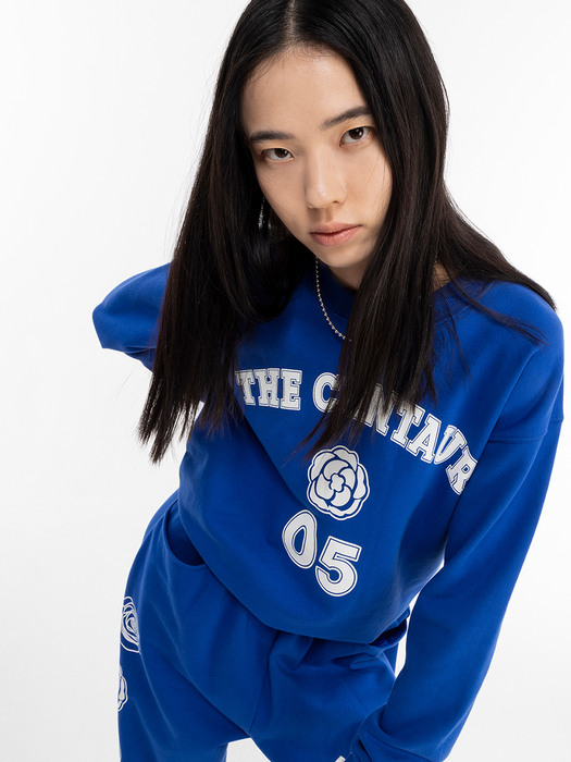 CENTAUR ROSE 05 SWEATSHIRT_BLUE