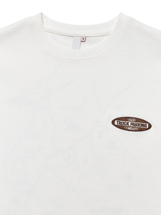 Roadmap Long Sleeve T-Shirt UNISEX Off-White