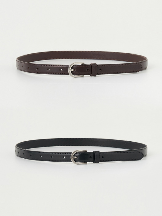 Marais Classic Leather Belt - 2color