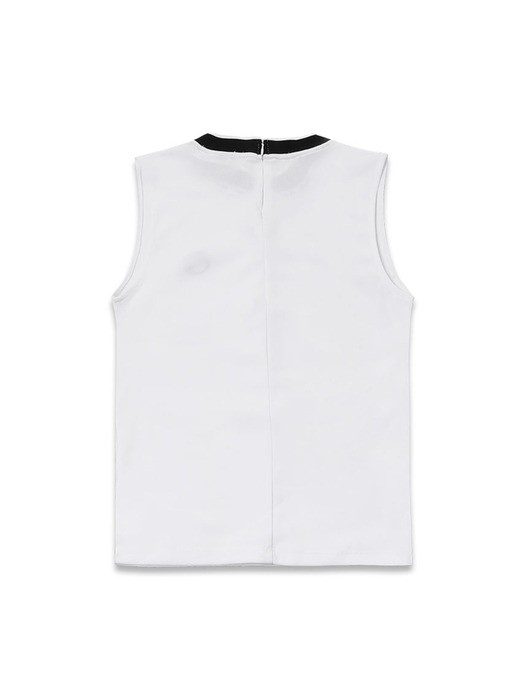 line cool-tech sleeveless white