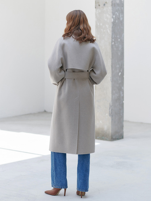 【NILBY P】 23FN premium handmade coat ★関税込み 닐바이피]23FN premium handmade coat [OAT]