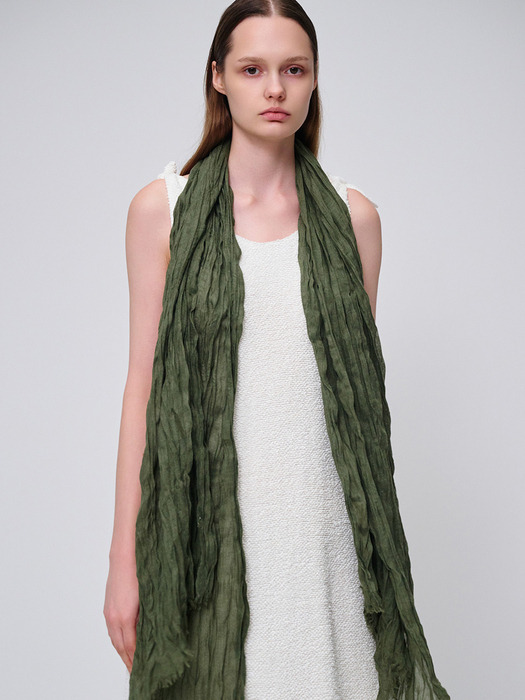 LIAN scarf_khaki