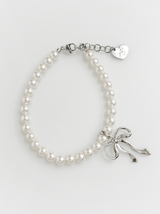 Bow Pearl Anklet