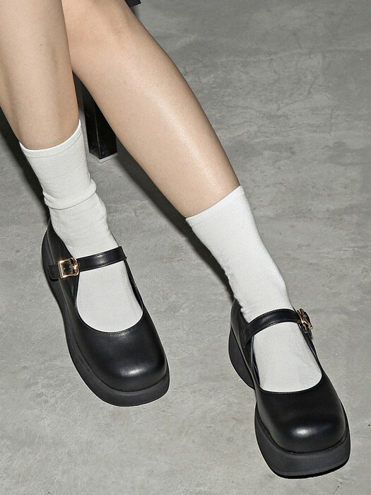 [단독]A109J Eloon Platform MaryJane Shoes