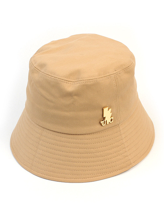 Simple Beige Bucket Hat 버킷햇