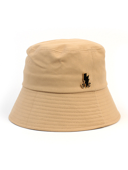 Simple Beige Bucket Hat 버킷햇