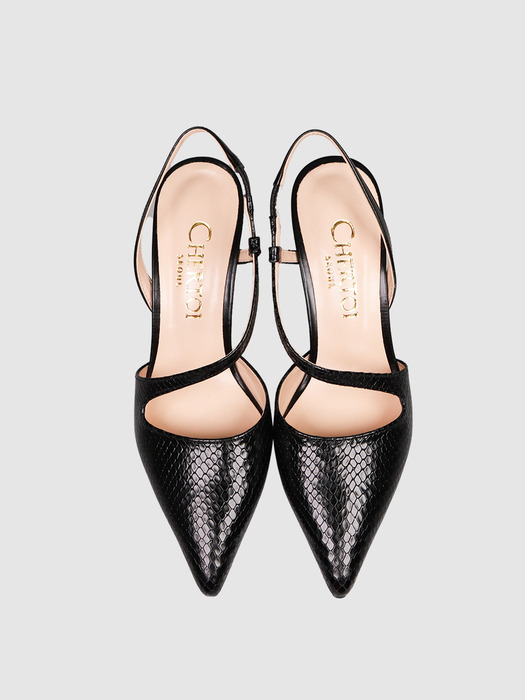 Midnight slingback