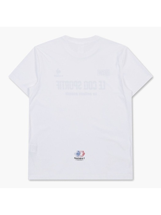 [르꼬끄 공식] AGA 트리코트 티셔츠 화이트(QP223GRS49)