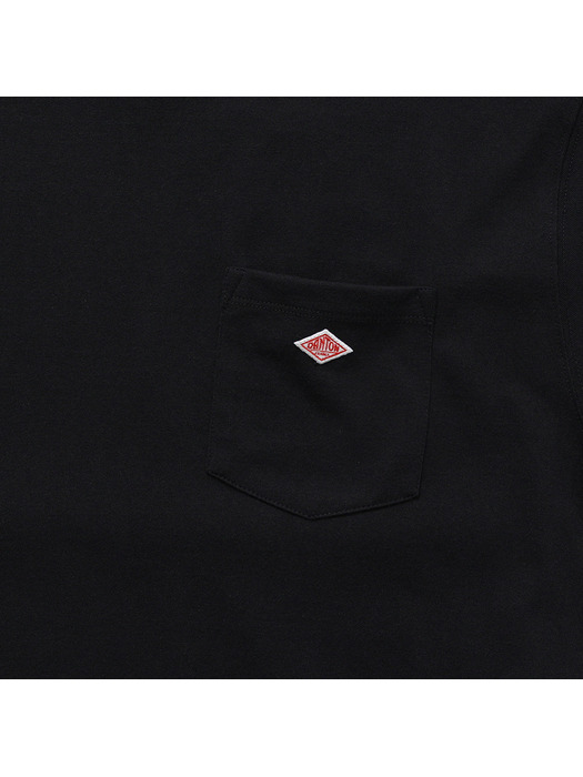 [본사정품] 단톤 남성 포켓 티셔츠 (BLK)(ADTM2410198-BLK)