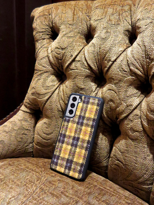 TEXTILE PHONE CASE [YELLOW]