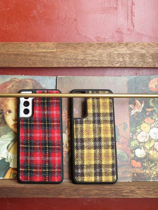 TEXTILE PHONE CASE [YELLOW]