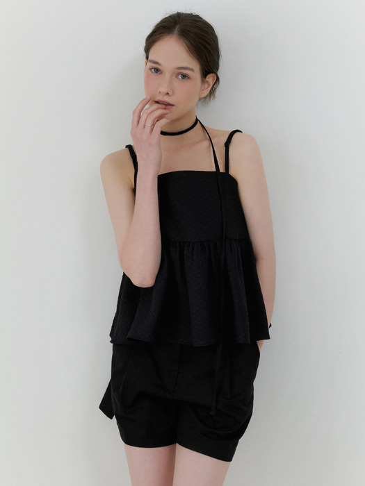 Own bustier blouse (black)