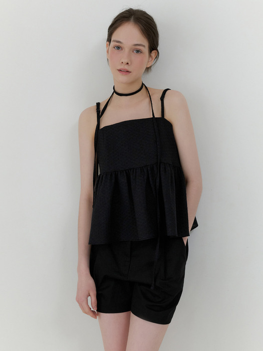 Own bustier blouse (black)