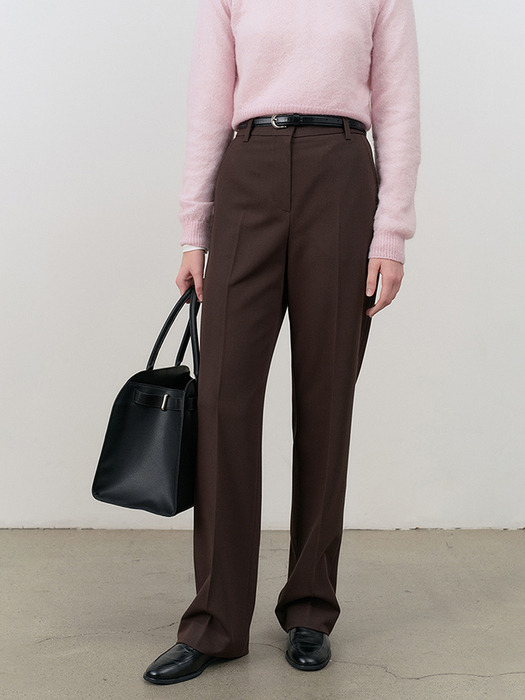 SEMI-WIDE SLACKS DEEP BROWN_UDPA4C202W3