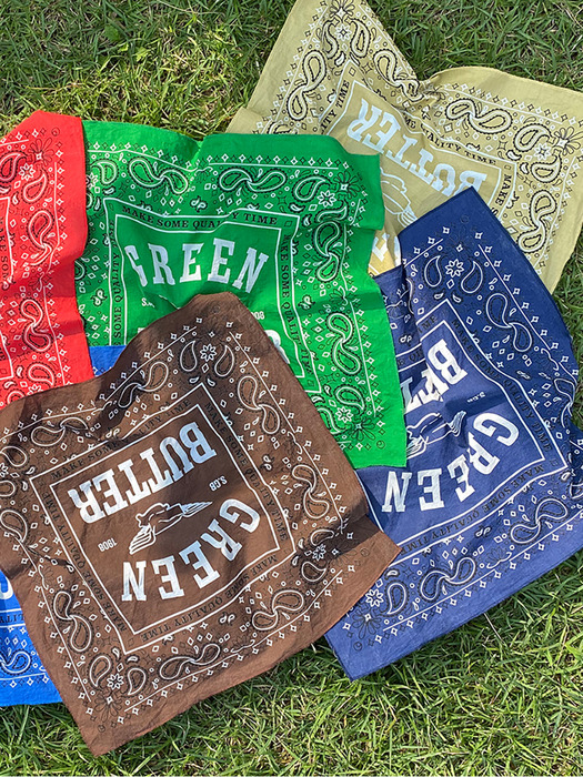 Butter Wing Bandana (Navy)