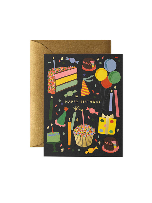 라이플페이퍼 Birthday Treats Card 생일 카드