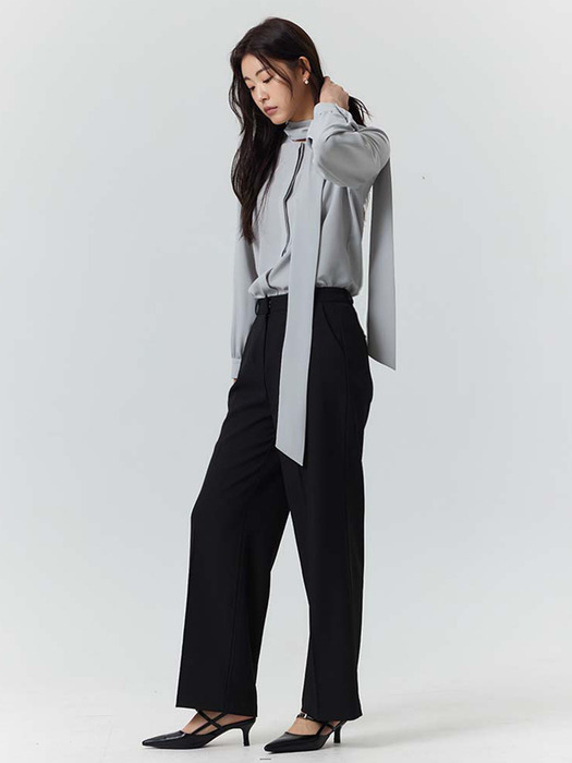 Basic Semi Wide Pants