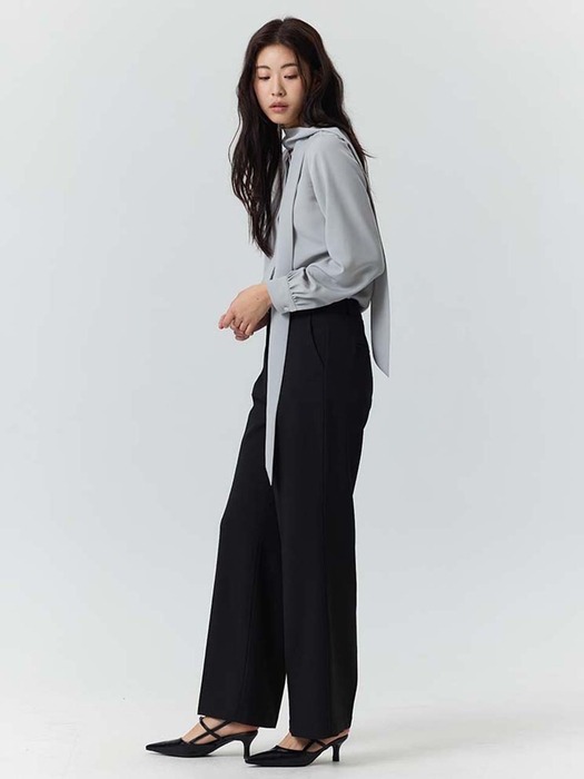 Basic Semi Wide Pants